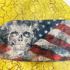 Harley-Davidson American Flag Skull Bandana